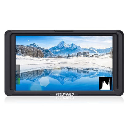 FEELWORLD F6S Full HD 1920x1080 5.0 inch IPS Screen DSLR Camera Field Monitor with Tilt Arm, Support 4K HDTV Input / Output - On-camera Monitors by FEELWORLD | Online Shopping UK | buy2fix