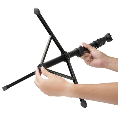 Fotopro TL-960 Foldable 5 Sections 1.56m Height Tripod Mount Holder for Vlogging Video Light  Live Broadcast Kits (Black) - Camera Accessories by Fotopro | Online Shopping UK | buy2fix