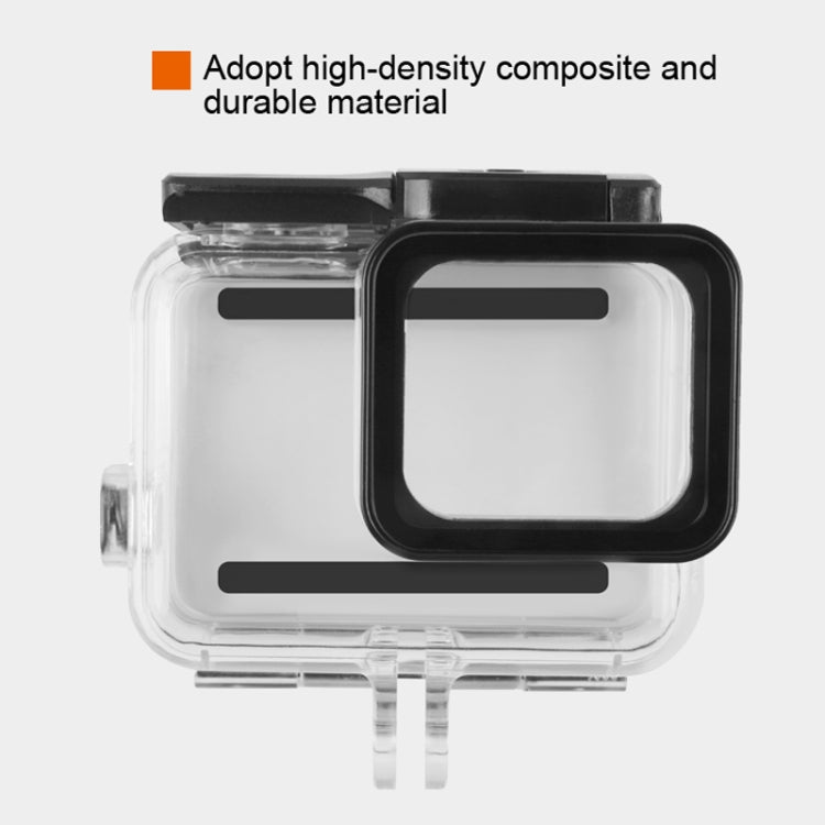 45m Waterproof Housing Protective Case + Touch Screen Back Cover for GoPro NEW HERO /HERO6 /5, with Buckle Basic Mount & Screw, No Need to Remove Lens (Transparent) - DJI & GoPro Accessories by buy2fix | Online Shopping UK | buy2fix