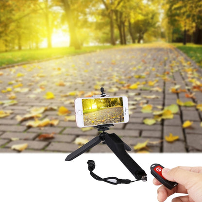 Letspro LY-11 3 in 1 Handheld Tripod Self-portrait Monopod Extendable Selfie Stick with Remote Shutter for Smartphones, Digital Cameras, GoPro Sports Cameras - Camera Accessories by buy2fix | Online Shopping UK | buy2fix