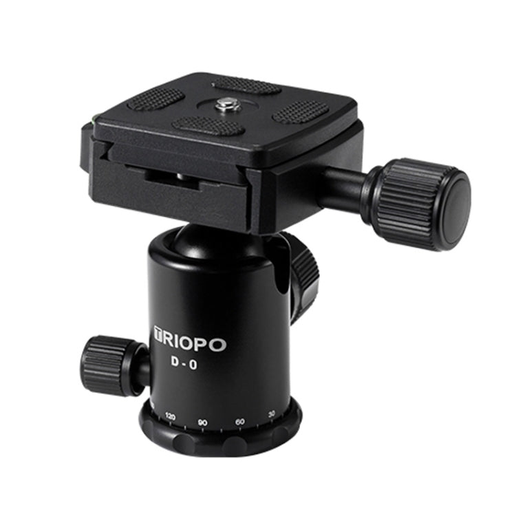 TRIOPO T226 Adjustable Portable  Aluminum Alloy Tripod with D-0 Ball Head for SLR Camera - Camera Accessories by TRIOPO | Online Shopping UK | buy2fix