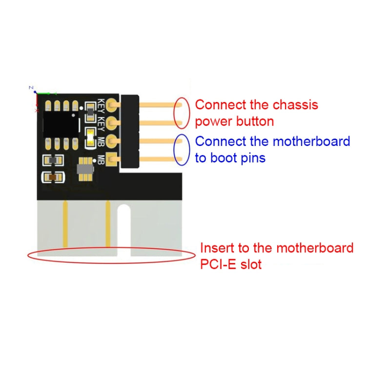 PCI-E Computer Power Recovery Automatically Turn On Machine - Consumer Electronics by buy2fix | Online Shopping UK | buy2fix