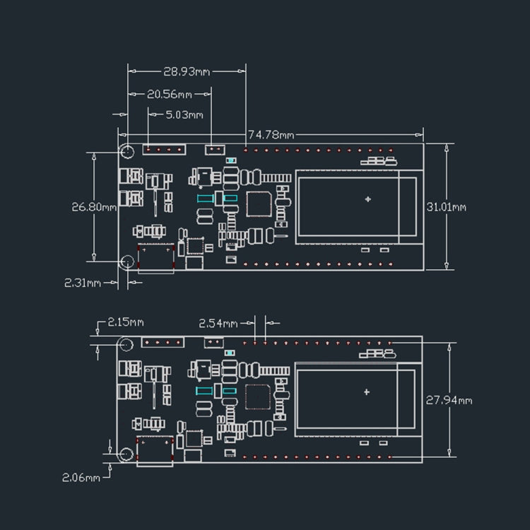 TTGO T-PCIE ESP32-WROVER-B AXP192 Chip WiFi Bluetooth Nano Card SIM Series Module 16MB Hardware Composable Development Board - Module by TTGO | Online Shopping UK | buy2fix