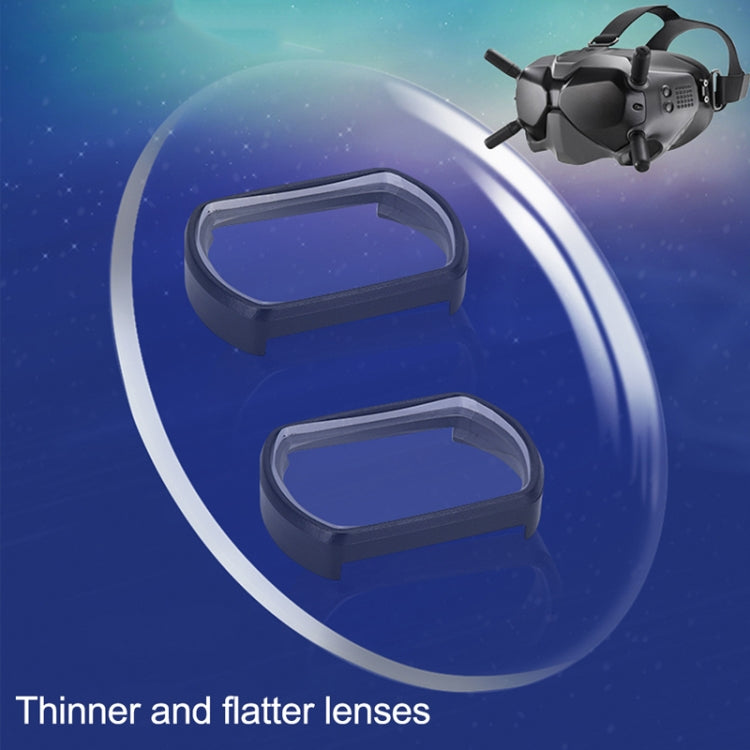 RCSTQ 2 PCS 450 Degree Myopia Glasses Lens Vision Correction Aspherical Lens for DJI FPV Goggles V2 - DJI & GoPro Accessories by RCSTQ | Online Shopping UK | buy2fix