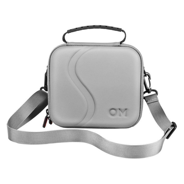 For DJI Osmo Mobile 4 / OM4 / OM4 SE STARTRC Portable Shockproof Waterproof PU Case Bag(Grey) - DJI & GoPro Accessories by STARTRC | Online Shopping UK | buy2fix