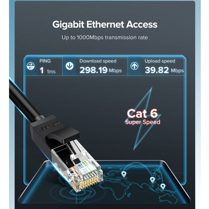 UGREEN NW102 Cat6 RJ45 Household Gigabit Twisted Pair Round Ethernet Cable, Length:3m - Lan Cable and Tools by UGREEN | Online Shopping UK | buy2fix