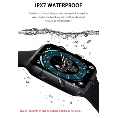 DW35 1.75 inch Full Screen IP67 Waterproof Smart Watch, Support Sleep Monitor / Heart Rate Monitor / Bluetooth Call(Blue) - Smart Wear by buy2fix | Online Shopping UK | buy2fix