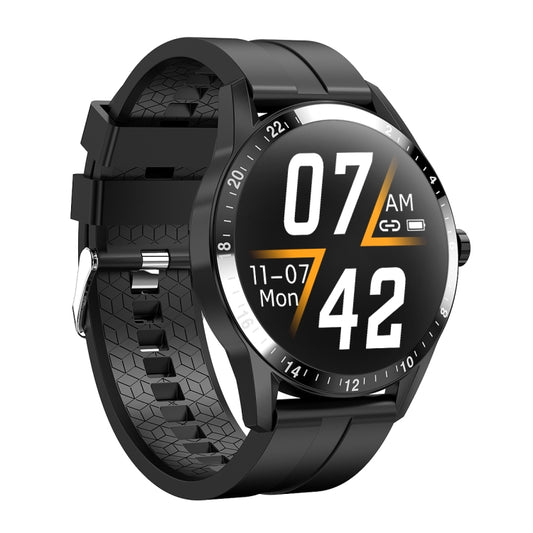 G20 1.3 inch IPS Color Screen IP67 Waterproof Smart Watch, Support Blood Oxygen Monitoring / Sleep Monitoring / Heart Rate Monitoring, Style: Silicone Strap(Black) - Smart Wear by buy2fix | Online Shopping UK | buy2fix