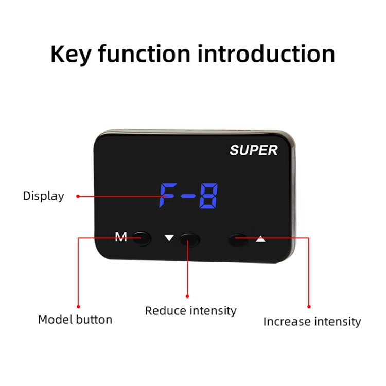 For Proton X70 Car Potent Booster Electronic Throttle Controller - In Car by buy2fix | Online Shopping UK | buy2fix