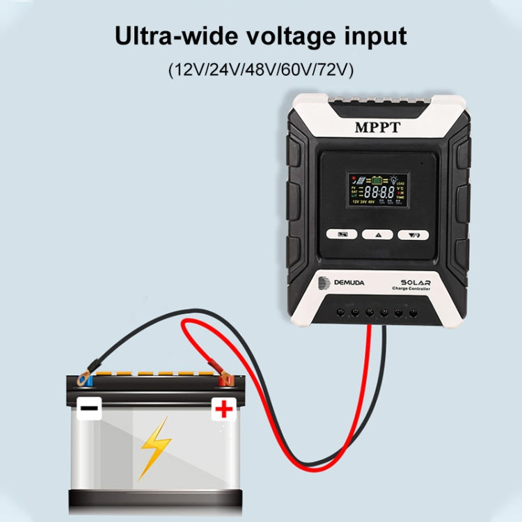 MPPT Solar Controller 12V / 24V / 48V Automatic Identification Charging Controller with Dual USB Output, Model:30A - Consumer Electronics by buy2fix | Online Shopping UK | buy2fix