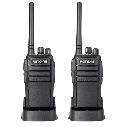 1 Pair RETEVIS RT21 2.5W US Frequency 400-480MHz 16CH Handheld Walkie Talkie, US Plug - Handheld Walkie Talkie by RETEVIS | Online Shopping UK | buy2fix