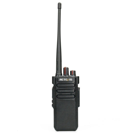 RETEVIS RT29 10W UHF 400-480MHz 16CHS Two Way Radio Handheld Walkie Talkie, US Plug(Black) - Handheld Walkie Talkie by RETEVIS | Online Shopping UK | buy2fix