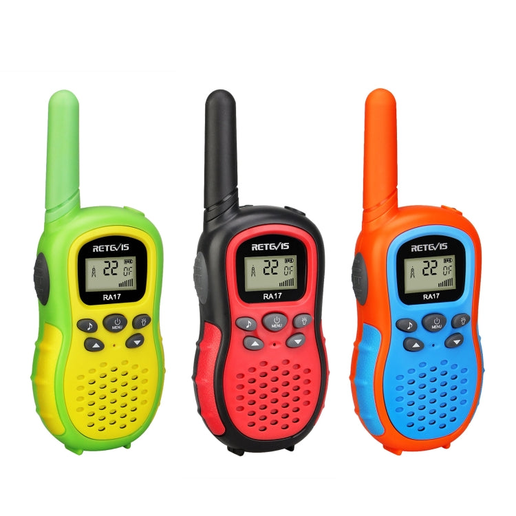 3 PCS / Set RETEVIS RA17 0.5W US Frequency 22CHS License-free Children Handheld Walkie Talkie - Children by RETEVIS | Online Shopping UK | buy2fix