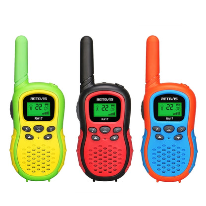 3 PCS / Set RETEVIS RA17 0.5W US Frequency 22CHS License-free Children Handheld Walkie Talkie - Children by RETEVIS | Online Shopping UK | buy2fix