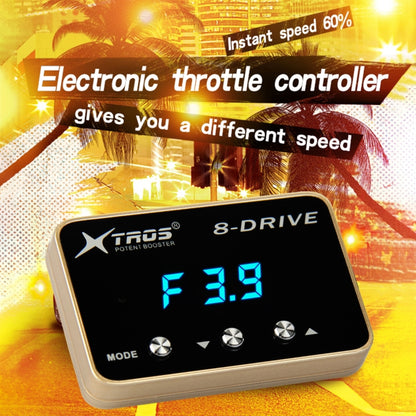 For Nissan Navara D40 TROS 8-Drive Potent Booster Electronic Throttle Controller Speed Booster - In Car by TROS | Online Shopping UK | buy2fix