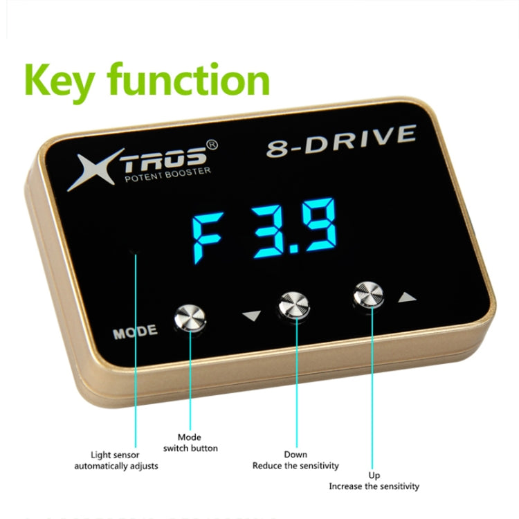 For BMW 2002- TROS 8-Drive Potent Booster Electronic Throttle Controller Speed Booster - In Car by TROS | Online Shopping UK | buy2fix