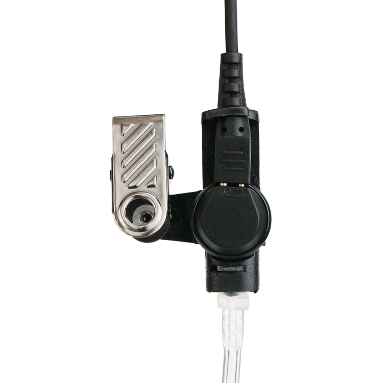 RETEVIS M 2 Pin Long Clip Air Guide Covert Acoustic Tube Earpiece Speaker Microphone - Microphones & Headsets by RETEVIS | Online Shopping UK | buy2fix