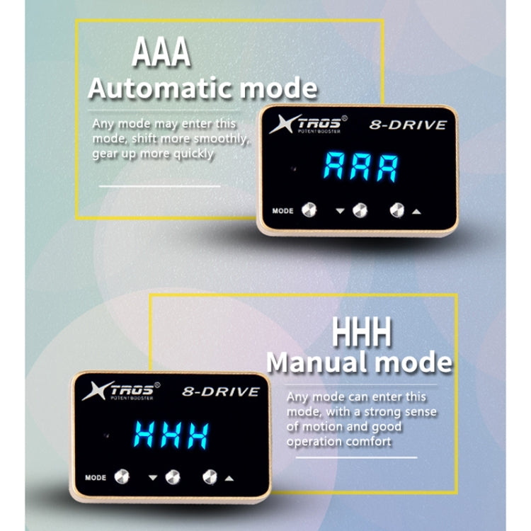 For Hyundai Santa FE 2010-2012 TROS 8-Drive Potent Booster Electronic Throttle Controller Speed Booster - In Car by TROS | Online Shopping UK | buy2fix