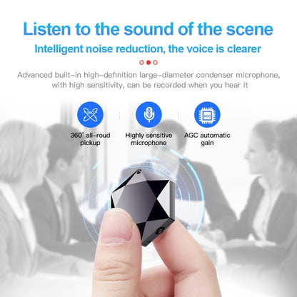 M6 Intelligent Voice Control Noise Reduction Recorder Pendant, Capacity:32GB - Security by buy2fix | Online Shopping UK | buy2fix