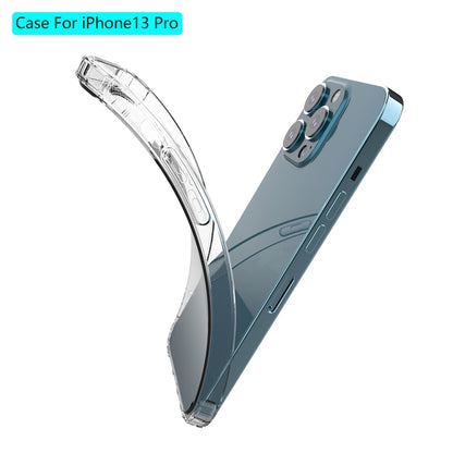 For iPhone 13 Pro Shockproof Transparent TPU Protective Case (Transparent) - iPhone 13 Pro Cases by buy2fix | Online Shopping UK | buy2fix