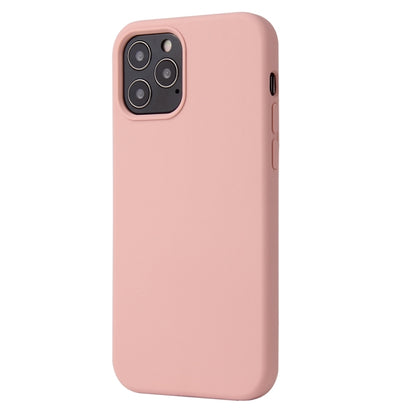 For iPhone 13 Pro Solid Color Liquid Silicone Shockproof Protective Case (Sakura Pink) - iPhone 13 Pro Cases by buy2fix | Online Shopping UK | buy2fix