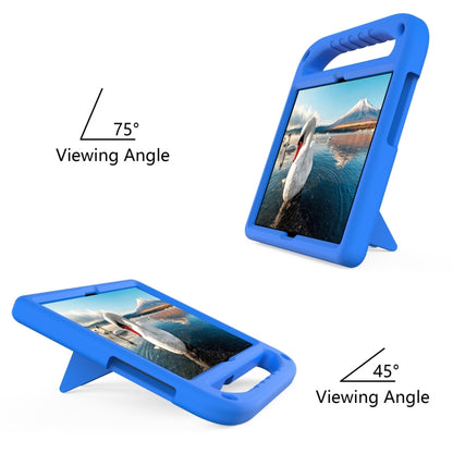 For Lenovo Tab M10 TB-X505F & TB-X605F / P10 TB-X705F Handle Portable EVA Shockproof Anti Falling Protective Case with Triangle Holder(Blue) - Lenovo by buy2fix | Online Shopping UK | buy2fix