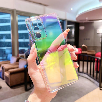 For OPPO Reno6 Pro 5G Colorful Electroplating PC Protective Case - OPPO Cases by buy2fix | Online Shopping UK | buy2fix