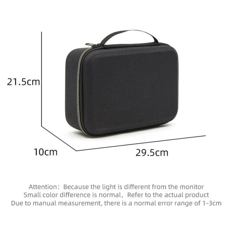 For DJI Mini SE Shockproof Nylon Carrying Hard Case Storage Bag, Size: 21.5 x 29.5 x 10cm(Black + Black Liner) - Carry Cases & Bags by buy2fix | Online Shopping UK | buy2fix