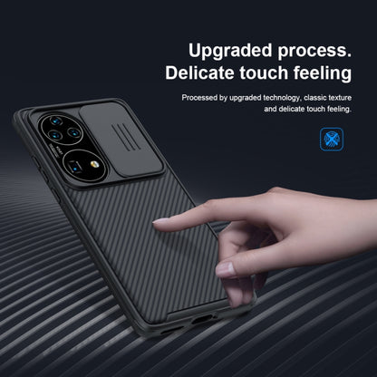 For Huawei P50 Pro NILLKIN Black Mirror Pro Series PC Camshield Full Coverage Dust-proof Scratch Resistant Case(Black) - Huawei Cases by NILLKIN | Online Shopping UK | buy2fix