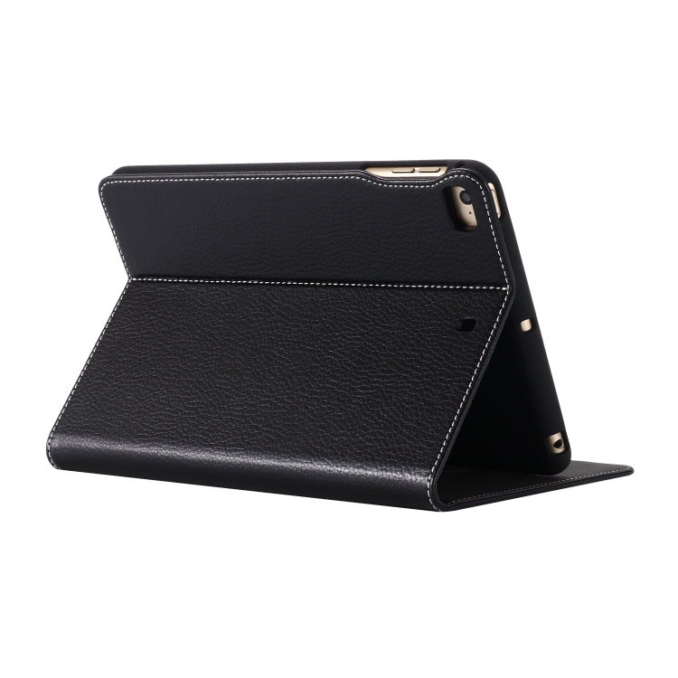 For iPad Mini 2019 & 4 & 3 & 2 & 1 GEBEI PU+TPU Horizontal Flip Protective Case with Holder & Card Slots(Black) - iPad mini (2019) / mini 5 Cases by GEBEI | Online Shopping UK | buy2fix