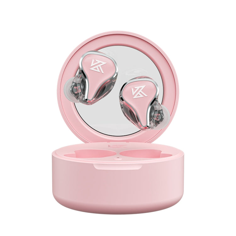 KZ SK10 1DD+1BA Hybrid Technology Bluetooth 5.2 True Wireless TWS Earphone(Pink) - TWS Earphone by KZ | Online Shopping UK | buy2fix