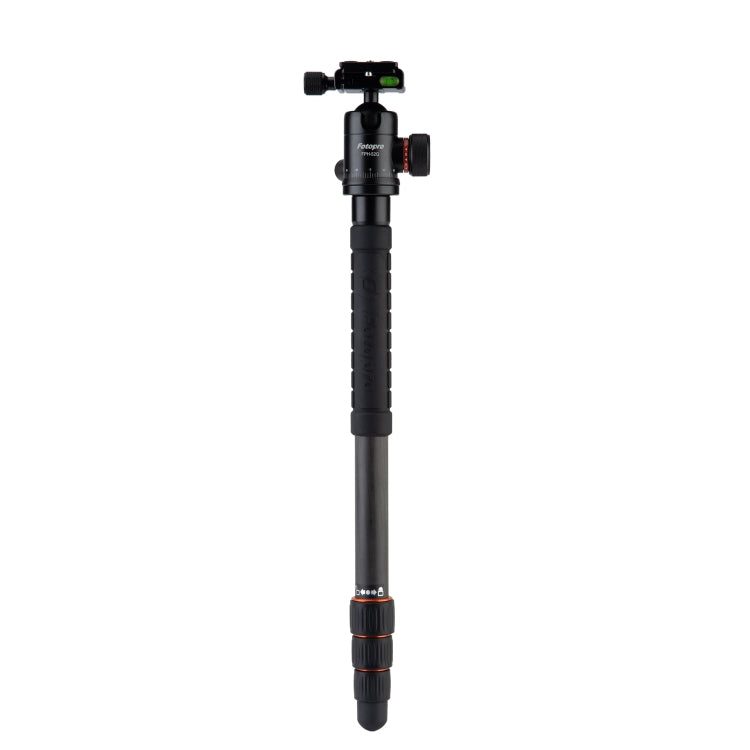 Fotopro X-go Plus E Portable Carbon Fiber Camera Tripod with Dual Action Ball Head - Tripods by Fotopro | Online Shopping UK | buy2fix