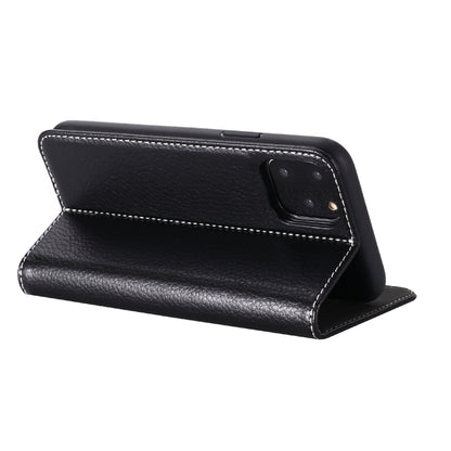 For iPhone 11 GEBEI PU+TPU Horizontal Flip Protective Case with Holder & Card Slots(Black) - iPhone 11 Cases by GEBEI | Online Shopping UK | buy2fix