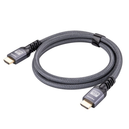 HDMI 2.0 Male to HDMI 2.0 Male 4K Ultra-HD Braided Adapter Cable, Cable Length:3m(Grey) - Cable by buy2fix | Online Shopping UK | buy2fix