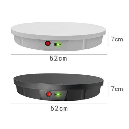 52cm Remote Control Electric Rotating Turntable Display Stand Video Shooting Props Turntable, Charging Power, Power Plug:AU Plug(White) - Camera Accessories by buy2fix | Online Shopping UK | buy2fix