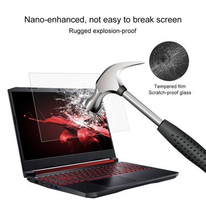 Laptop Screen HD Tempered Glass Protective Film For Acer Nitro 5 2021 15.6 inch - Computer & Networking by buy2fix | Online Shopping UK | buy2fix