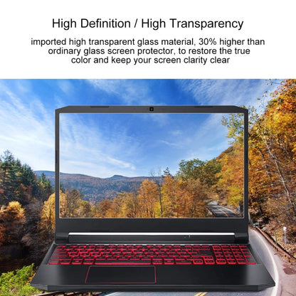 Laptop Screen HD Tempered Glass Protective Film For Acer Nitro 5 2021 15.6 inch - Computer & Networking by buy2fix | Online Shopping UK | buy2fix