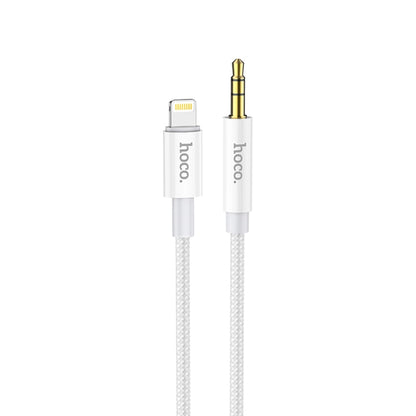 hoco UPA19 8 Pin Digital Audio Conversion Cable, Length: 1m(Silver) - Video & Audio Cable by hoco | Online Shopping UK | buy2fix