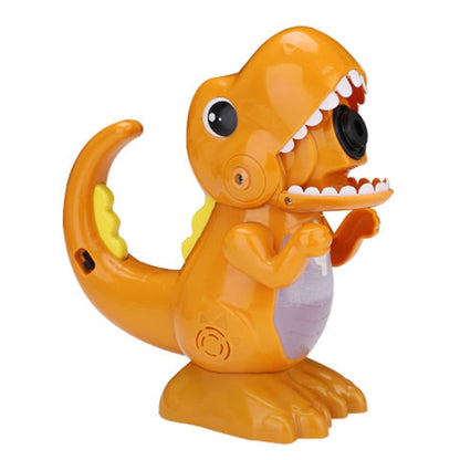 JJR/C V06 Dinosaur Sound Effect Electric Bubble Machine, Version:Charging(Orange) - Toy Sports by buy2fix | Online Shopping UK | buy2fix