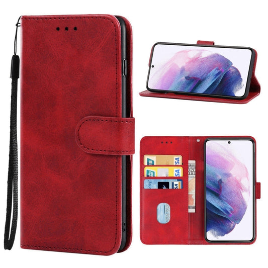 Leather Phone Case For Samsung Galaxy S21+ 5G(Red) - Galaxy S21+ 5G Cases by buy2fix | Online Shopping UK | buy2fix