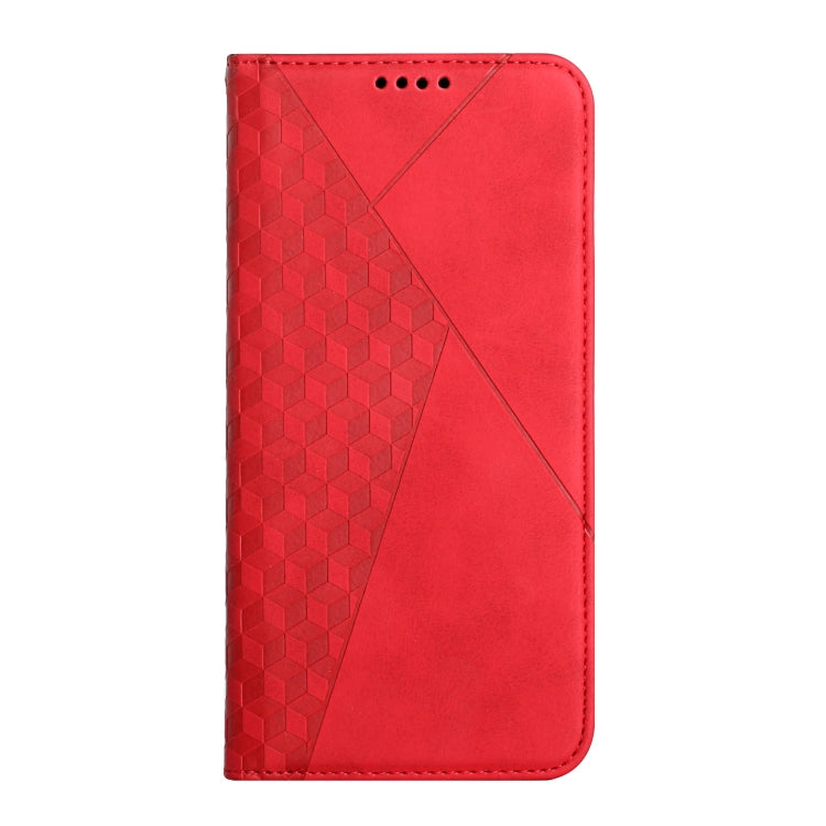 For Motorola Edge 20 Lite Skin Feel Magnetic Leather Phone Case(Red) - Motorola Cases by buy2fix | Online Shopping UK | buy2fix