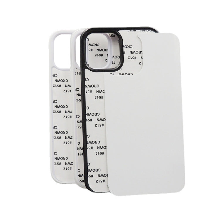 For iPhone 12 / 12 Pro 10 PCS 2D Blank Sublimation Phone Case(White) - iPhone 12 / 12 Pro Cases by buy2fix | Online Shopping UK | buy2fix