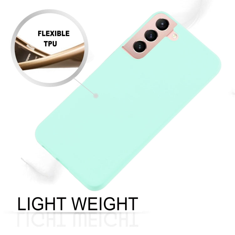 For Samsung Galaxy S22+ 5G GOOSPERY SOFT FEELING Liquid TPU Soft Case(Mint Green) - Samsung Accessories by GOOSPERY | Online Shopping UK | buy2fix