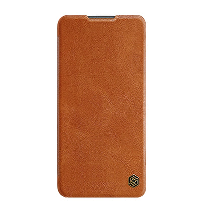 For Xiaomi Redmi Note 11 5G / 11T 5G / Poco M4 Pro 5G / 11S 5G NILLKIN QIN Series Crazy Horse Texture Leather Phone Case(Brown) - Xiaomi Cases by NILLKIN | Online Shopping UK | buy2fix