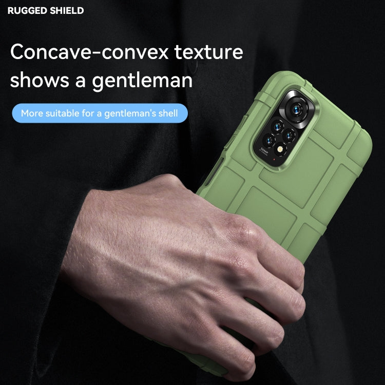 For Xiaomi Redmi Note 11 (Global)/Redmi Note 11S Full Coverage Shockproof TPU Case(Green) - Xiaomi Accessories by buy2fix | Online Shopping UK | buy2fix