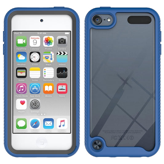 For iPod Touch 5 / 6 / 7 Two-layer Design Shockproof PC + TPU Protective Case(Blue) - Apple Accessories by buy2fix | Online Shopping UK | buy2fix