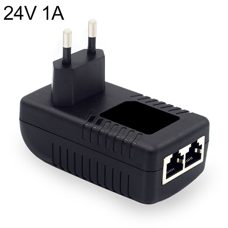 24V 1A Router AP Wireless POE / LAD Power Adapter(EU Plug) - Network Hardware by buy2fix | Online Shopping UK | buy2fix