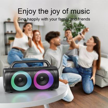 JOYROOM JR-MW02 40W Bluetooth Wireless Speaker with RGB Lights - Desktop Speaker by JOYROOM | Online Shopping UK | buy2fix