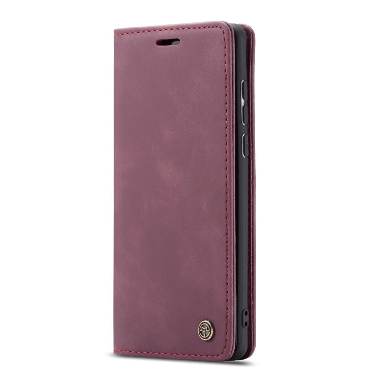 For Galaxy A71 CaseMe Multifunctional Horizontal Flip Leather Case, with Card Slot & Holder & Wallet(Wine Red) - Samsung Accessories by CaseMe | Online Shopping UK | buy2fix