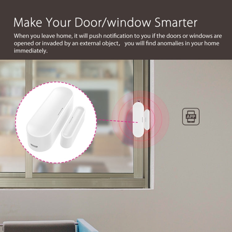 NEO NAS-DS07W WiFi Door Sensor & Window Sensor - Door Window Alarm by NEO | Online Shopping UK | buy2fix